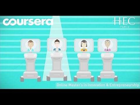 HEC Paris online Master’s in Innovation & Entrepreneurship on Coursera