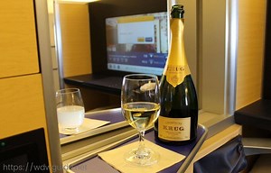 ANA ファーストクラス搭乗記 | ANAファーストクラスの機内食やシートを紹介