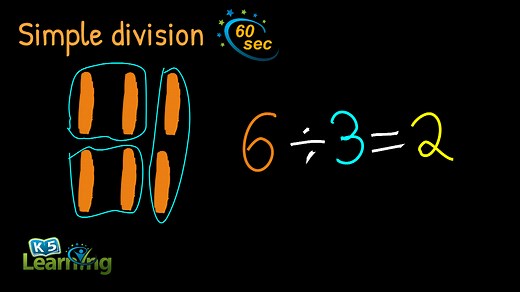 Simple division | K5 Learning
