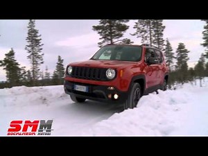 Jeep Renegade sulla neve test drive 2015