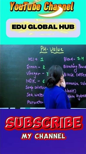 pH Scale Explained Simply | Smart Science Trick #pHValue #ChemistryTrick #ScienceTrick