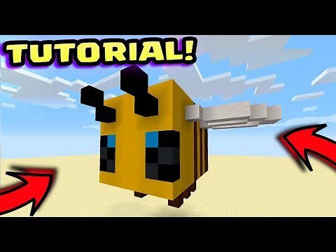 HOW TO BUILD A MINECRAFT BEE