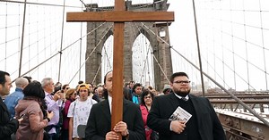 Way of the Cross processions mark Good Friday around NYC