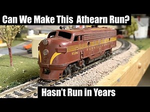 Can We Make This 1950s Athearn Band-Drive PA F7A Run Again?