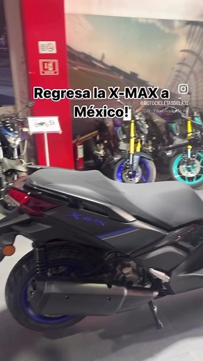 Yamaha X-Max 2025 Regresa a México: Descubre sus Funciones