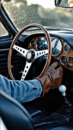 Rare Ferrari 250 GTO, Old Luxury Classic Car, Ultra Realistic 4K Cinematic Video #classiccar