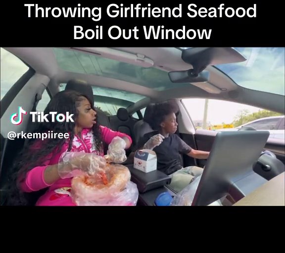 Seafood Fight: Girlfriend Throws Crab Legs Out Window