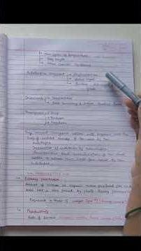 Ethos of an Ecosystem / Class 12 ecosystem biology Handwritten notes