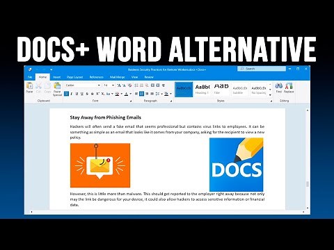 Open, Edit, Create and Save Microsoft Word Documents for Free with Docs+
