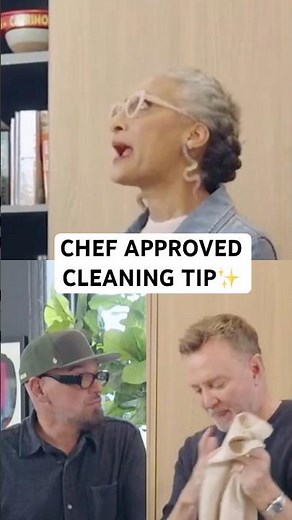 The Cutting Board Cleaning Hack Every Chef Swears By 🧽🍋 #cooking