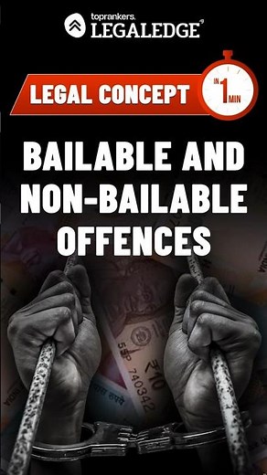 Bailable vs. Non-Bailable Offences: What's the Difference? ⚖️