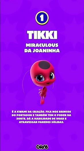 JÁ PENSOU EM TER O SEU PRÓPRIO KWAMI?! 🥰 | MIRACULOUS | Mundo Gloob #Shorts