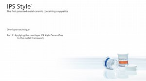 1.1K views · 27 reactions | The three-part video tutorial shows how to use the IPS Style metal-ceramic in the one-layer technique. Part 2 deals with the steps of veneering the metal framework with the one-layer IPS Style Ceram One material and the individual firing processes. #ivoclarvivadent #IPSstyle | Ivoclar | Facebook