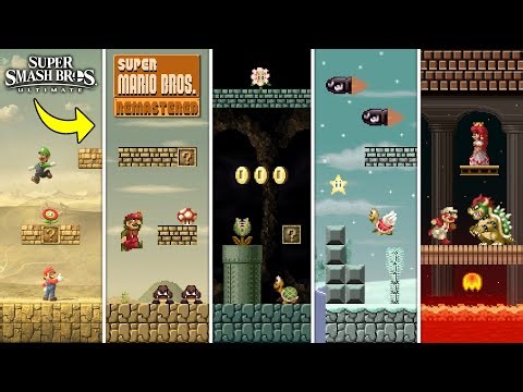 Mushroomy Kingdom (Smash Bros.) Pack for Super Mario Bros. Remastered!