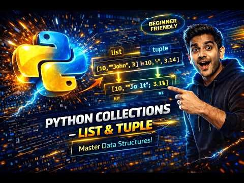 7.Python Collections – List & Tuple || KVSTRICKS || @KVSTricks