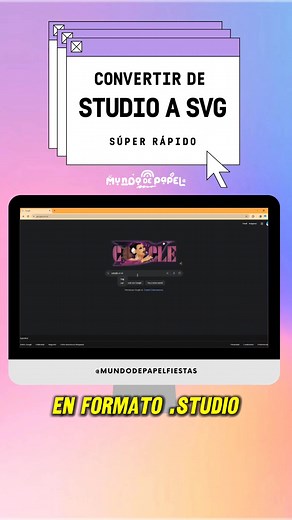 Cómo convertir .STUDIO a .SVG de manera rápida