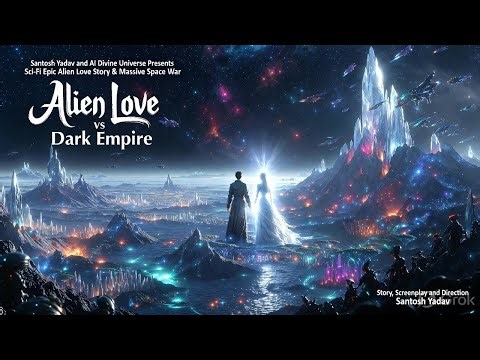 Alien Love vs Dark Empire | Epic Alien Love Story & Space War | Sci-Fi Movie I AI Divine Universe