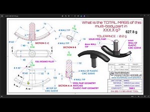 Alibre Design - Too Tall Toby's Multi Body Hand Tool