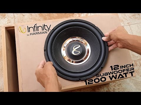 Infinity Harman Primus 1270 12 Inch Subwoofer High Performance Subwoofer Ultra Deep Bass Test !!