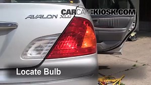 Reverse Light Replacement 2000 Toyota Avalon XLS 3.0L V6