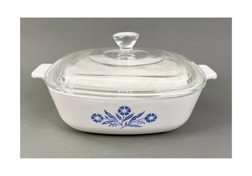 Vintage Corning Ware Blue Cornflower Casserole 1 Qt Pyroceram, Lid: E-20 - Etsy