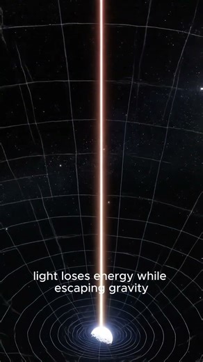 Gravity Changes Light #universe