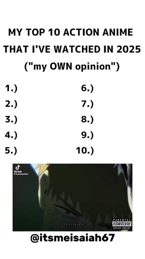 Top 10 Action Anime to Watch in 2025