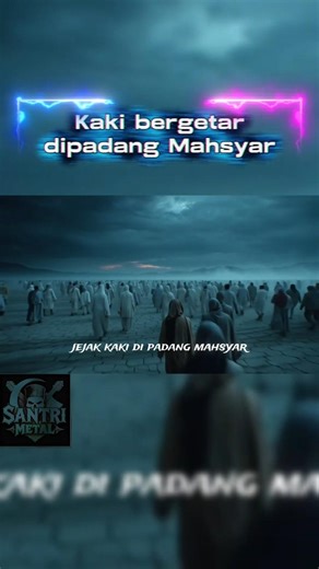 SUARA TERAKHIR - DIPADANG MAHSYAR | ISLAMIC GOTHIC METAL - SANTRI METAL #santrimetal #islamicmetal