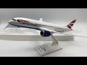 Skymarks British Airways Boeing 787-8 Dreamliner 1:200 scale SKR694 Unboxing and Assembly Showcase