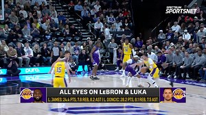 161K views · 3.5K reactions | All Eyes on LeBron and Luka  LeBron rumors, Luka’s extension, and what’s next for the Lakers. | Spectrum SportsNet | Facebook
