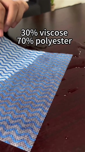 Semi-printed spunlace nonwoven fabric strong water absorption #popular #machine #fabric #factory