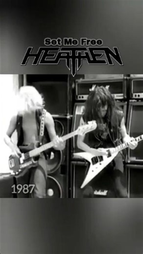 Heathen - Set Me Free (1987) #metal #heavymetal #thrashmetal #metalhead #metalfamily #metalfans