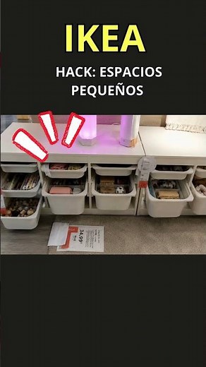 ¿Poco espacio? Esta idea de IKEA te CAMBIA la vida 😱 #IKEA #Organizacion #Estamejor