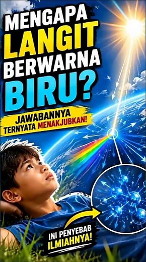 Kenapa Langit Berwarna Biru? 🌍 Rahasia Sains yang Jarang Diketahui!