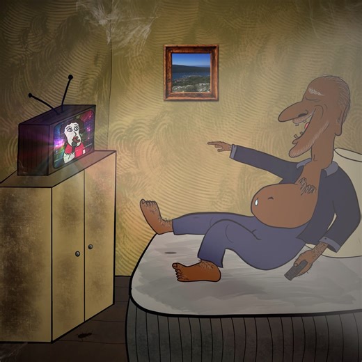 Procreate drawing turned into a short cartoon in After Effects