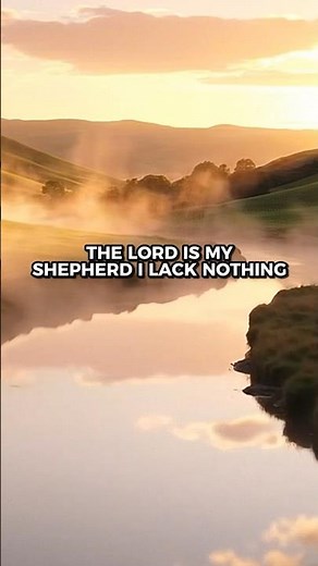 Psalm 23 Narrated | The Lord Is My Shepherd | Peaceful Bible Audio
