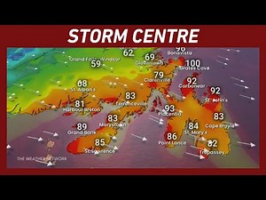 Heavy Snow, 100 km/h Winds for Newfoundland, With Another System to Follow | #forecast