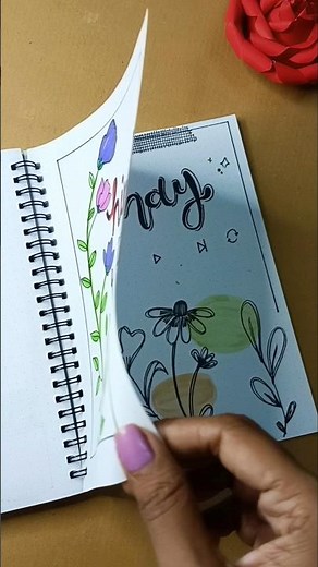 13 Front page design ideas 🌷| Creative cover page design✨#art#frontpage#youtubeshorts#shorts