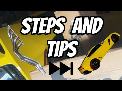 FASTEST GUIDE TO INSTALLING LONG TUBE HEADERS ON A C7 Z06