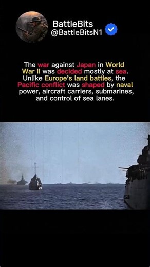 How the U.S. Navy Won WWII in the Pacific ⚓🇺🇸 | Sea Power Explained #navalpower #history