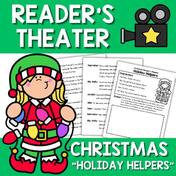 Christmas Play Script | Holiday Readers Theater Skit | Reading Fluency Practice