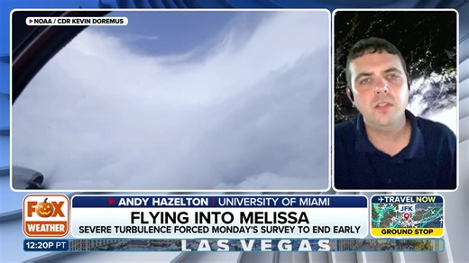 🌀 INTO THE EYE: Dr. Andy Hazelton was onboard five flights into the monstrous Hurricane Melissa. He joined FOX Weather to talk about the dangerous flights and how the historic storm's strength compared to past missions into major hurricanes. | FOX Weather