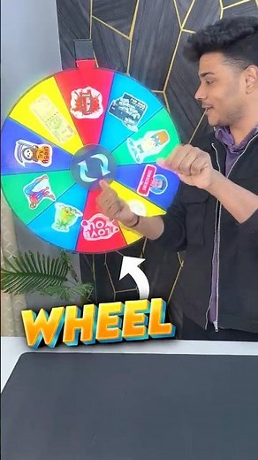 I MADE A SPINNING WHEEL OF FORTUNE FOR RANDOM PEOPLE #shorts