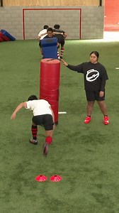 1.1M views · 10K reactions | This tackle and fitness drill is to...