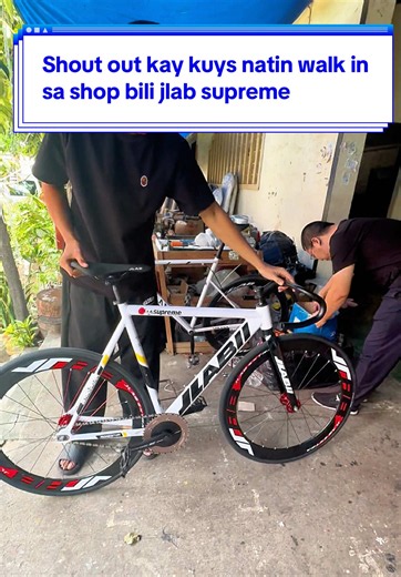 JLab Supreme White semi pursuit: JLAB Supreme pursuit bike walkthrough