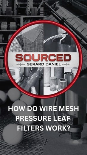 How do wire mesh Pressure Leaf Filters work? | Gerard Daniel