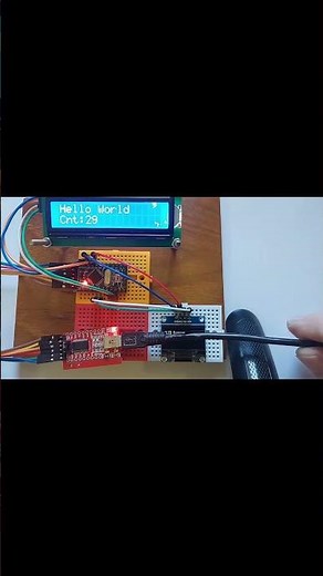Dual Software I²C Display System Using Arduino Pro Mini