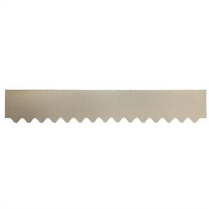GumLeaf 1200mm Colorbond Metal Corrugated Gutter Guard - Shale Grey
