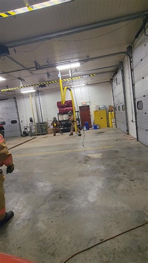 Fun night of SCBA training. Need to keep things interesting. If you'd like to join in on fun things like this and join a fun group of guys and gals stop on down and get an application. We are always looking for more volunteers to help. Even if you just want to drive truck, run pump, or help with other odds and ends there's a place for you. | Town of Russell Fire Department