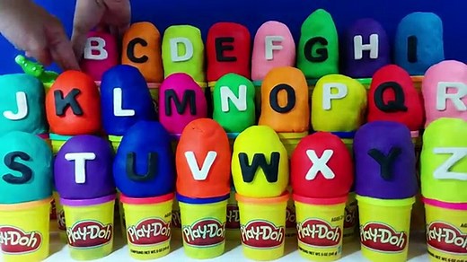26 A to Z Animal Surprise Eggs Play-Doh - Learn the ABC Alphabet Letters , Cartoons animated movies 
